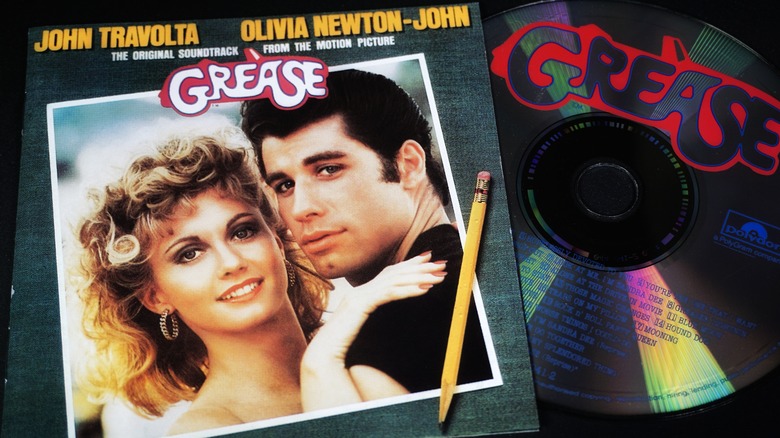 Olivia Newton-John on Grease album