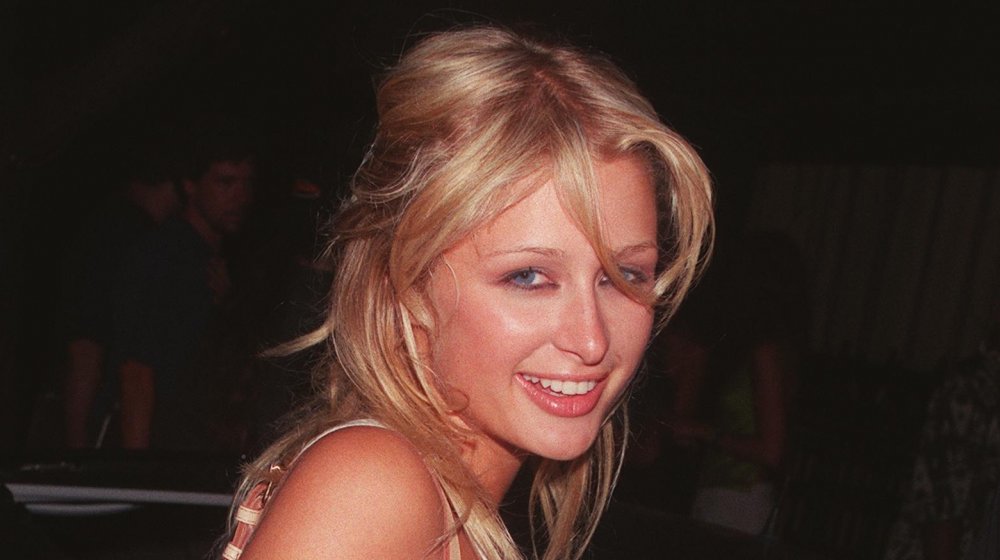 Paris Hilton out and about in 2000