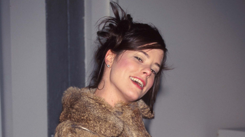 Parker Posey at a Diesel Jeans launch party