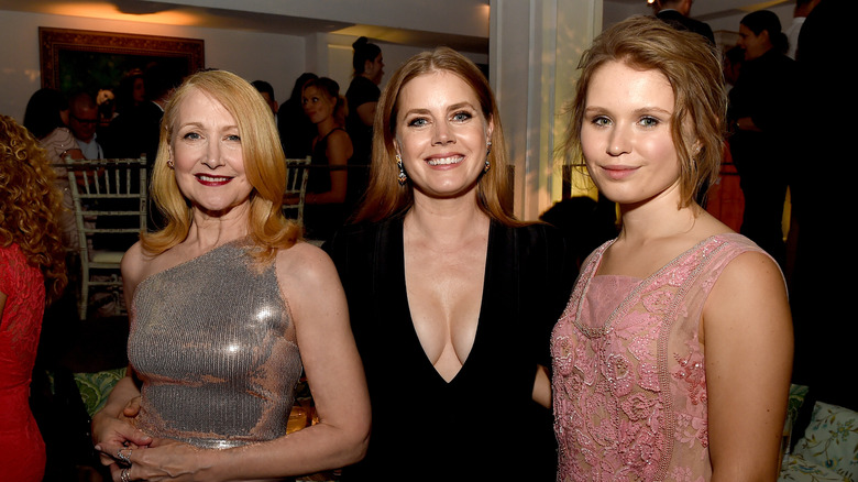 Patricia Clarkson with Sharp Objects costars