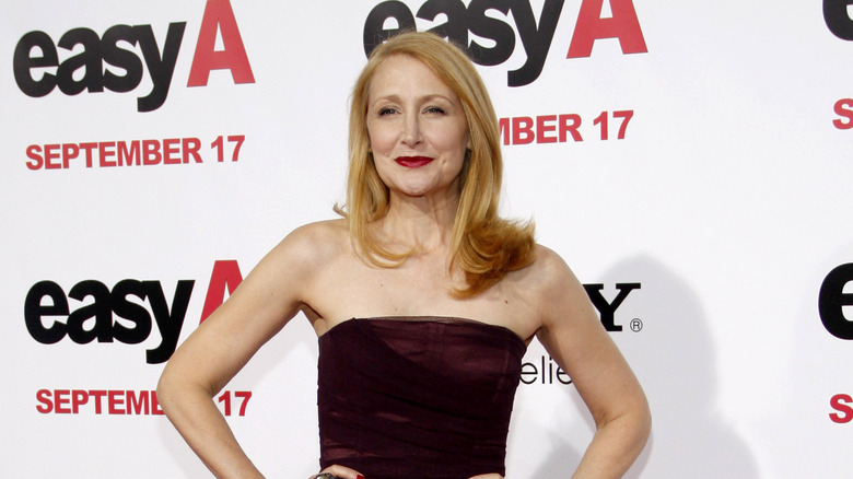 Patricia Clarkson smiling at premiere