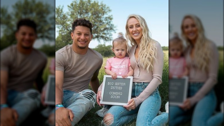 Patrick Mahomes baby announcement