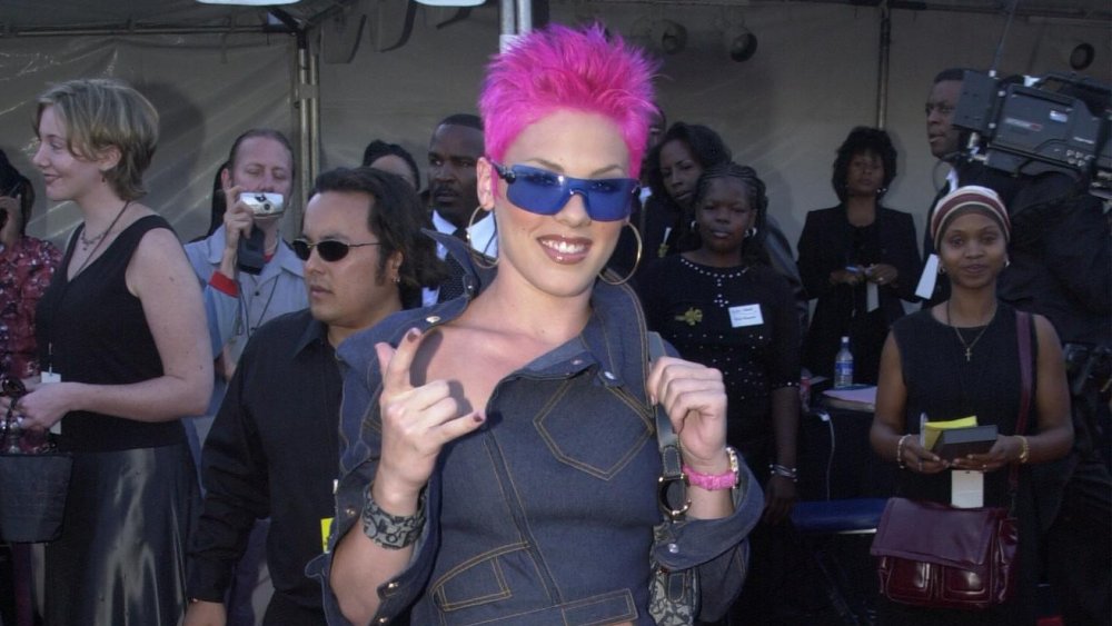 Pink at the Soul Train Awards in 2000