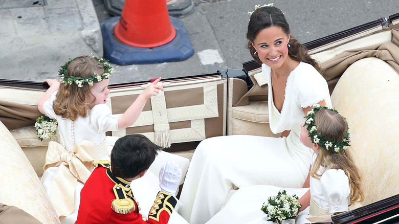 Pippa Middleton at Kate's wedding