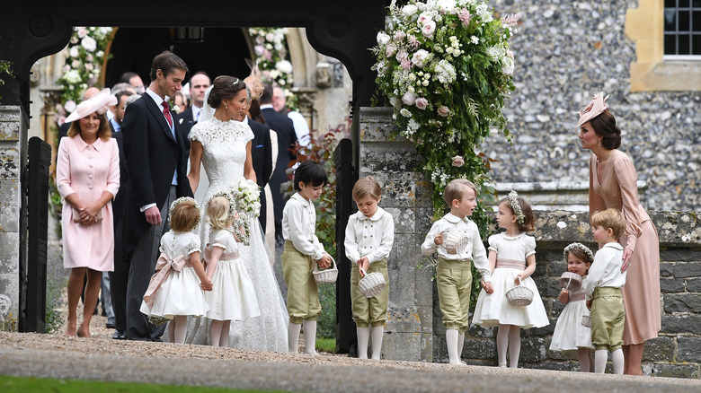 Pippa Middleton's wedding party