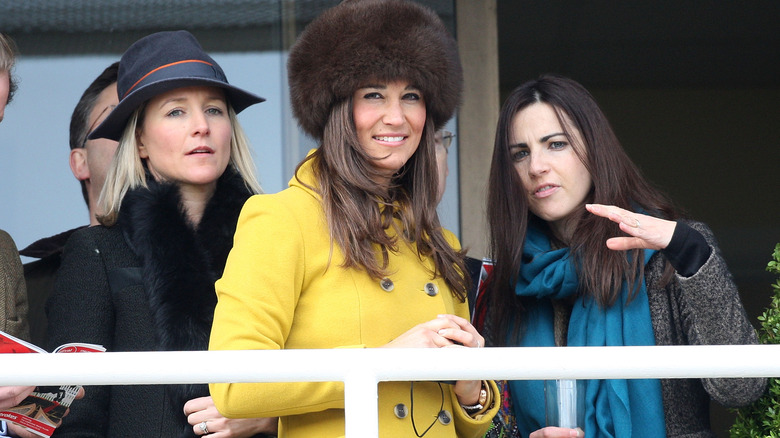 Pippa Middleton wearing a hat