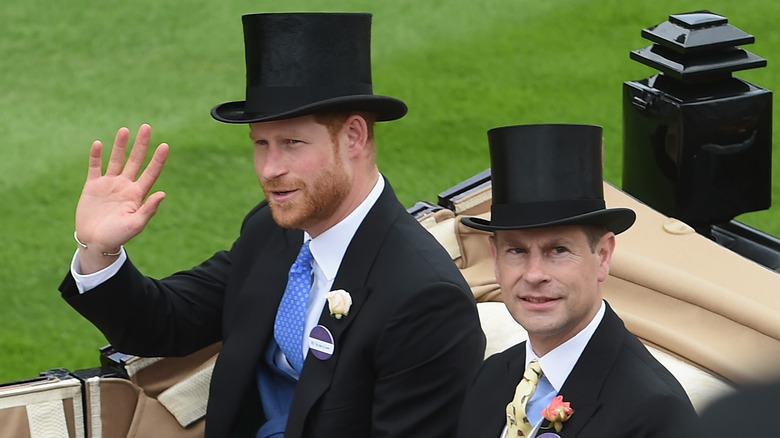 Prince Harry and Prince Edward