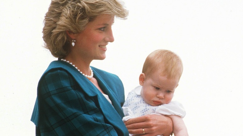 Prince Harry and Princess Diana