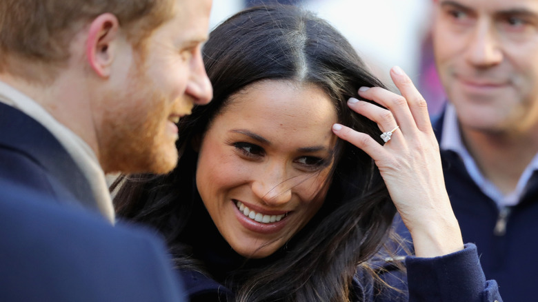 Prince Harry with Meghan Markle