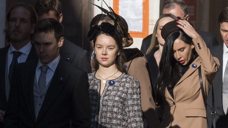 Princess Alexandra of Hanover in crowd