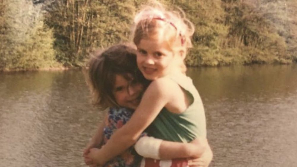 Princess Beatrice with sister Princess Eugenie