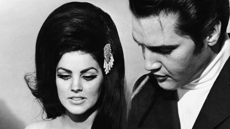 Elvis and Priscilla Presley 