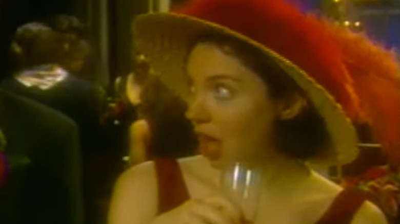 Stephanie Courtney acting in a 1998 short