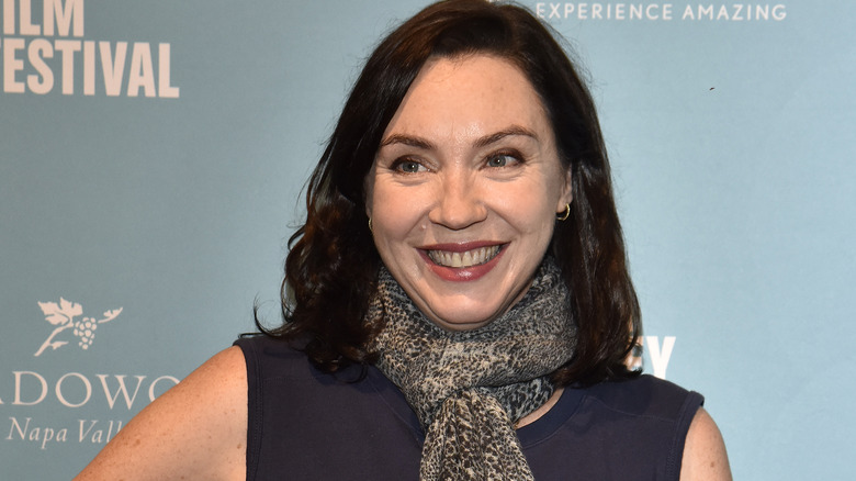 Stephanie Courtney attending a film festival