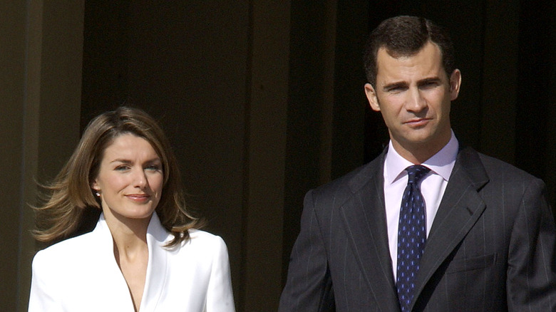 young Felipe and Letizia 