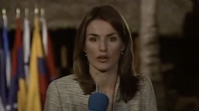 young Queen Letizia 