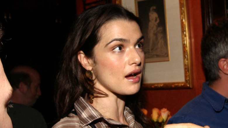 Rachel Weisz talking