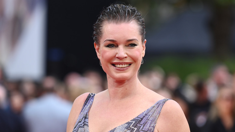 Rebecca Romijn smiling