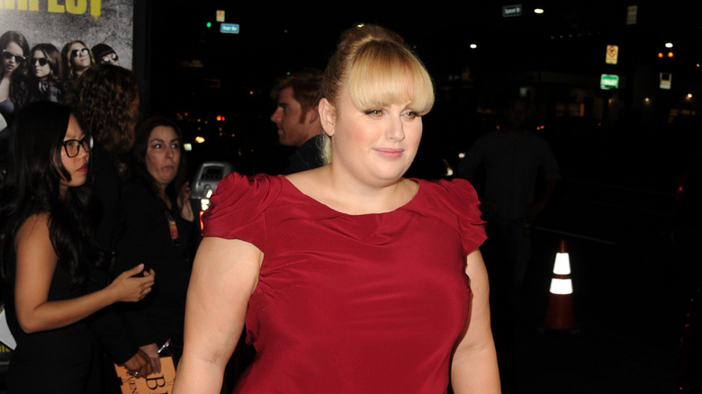 Rebel Wilson on the red carpet