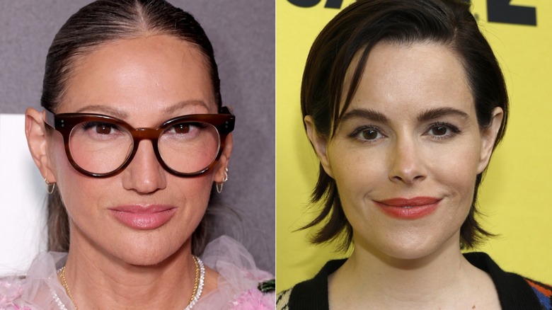 Split image of Jenna Lyons and Emily Hampshire