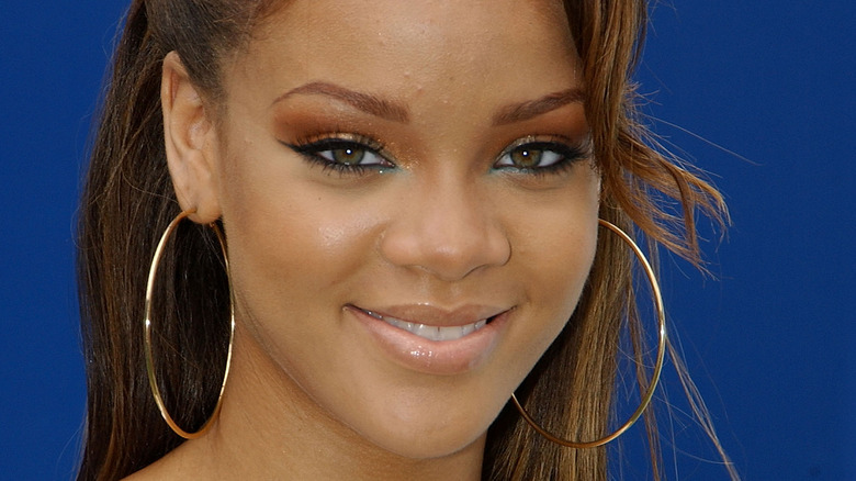 Rihanna smiling