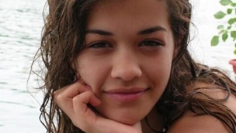 Rita Ora as a teen