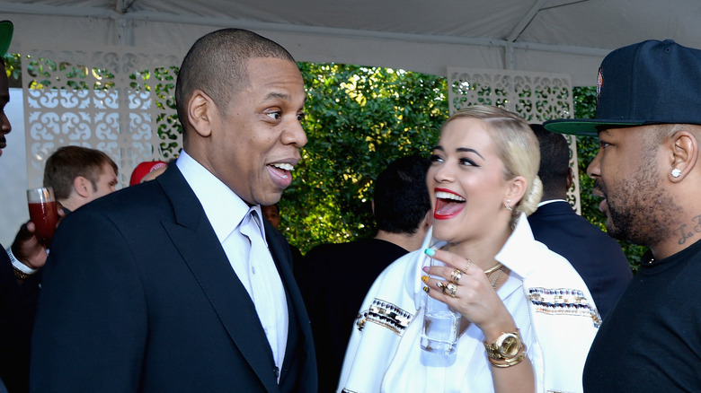 Jay Z and Rita Ora