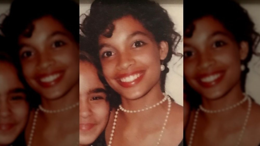 young Rosario Dawson