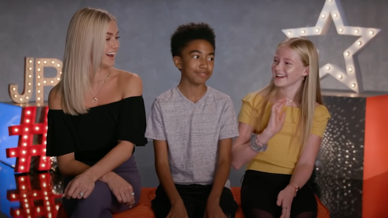 Lindsay Arnold, Miles Brown, Rylee Arnold