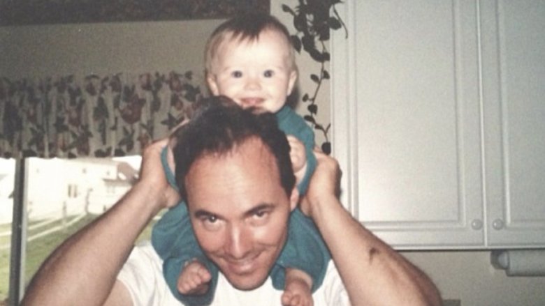 Sabrina Carpenter with dad