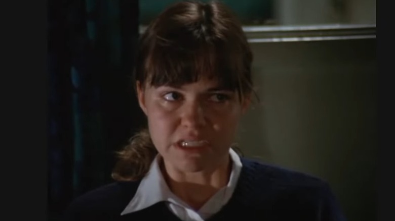 Sally Field grimacing in Sybil