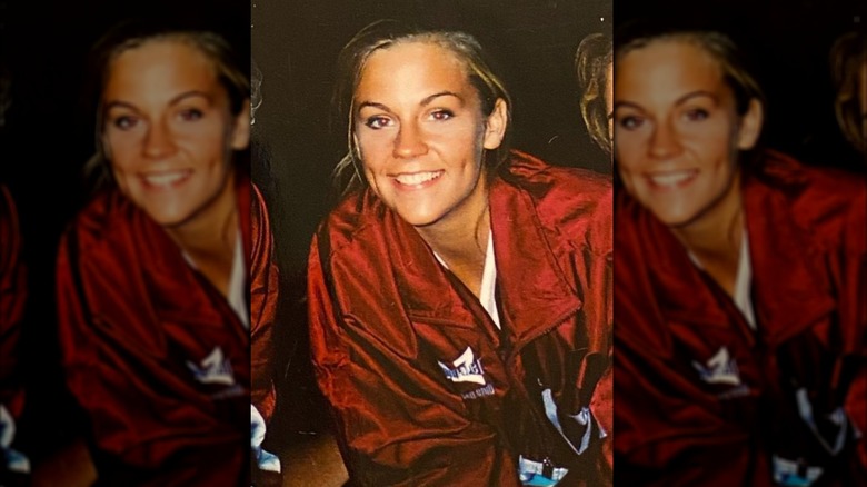 Samantha Ponder in high school smiling