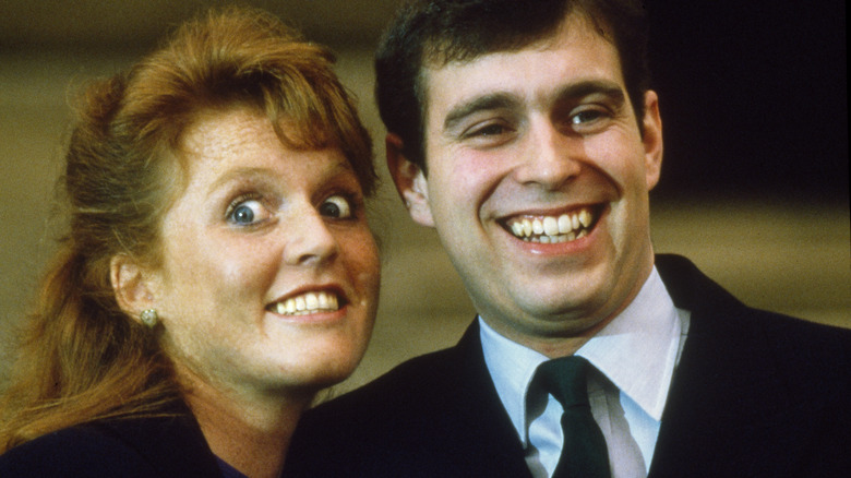 Sarah Ferguson Prince Andrew engaged