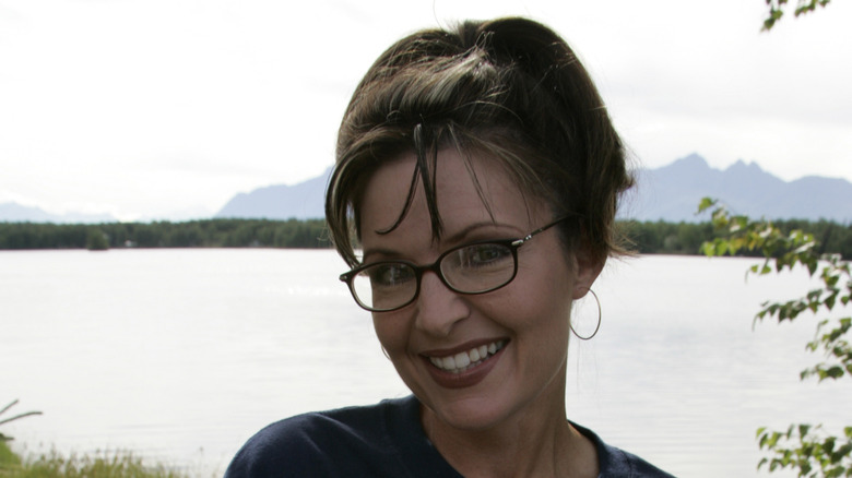 Sarah Palin smiling