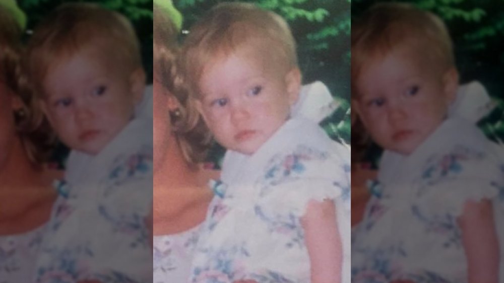 Savannah Chrisley as a baby