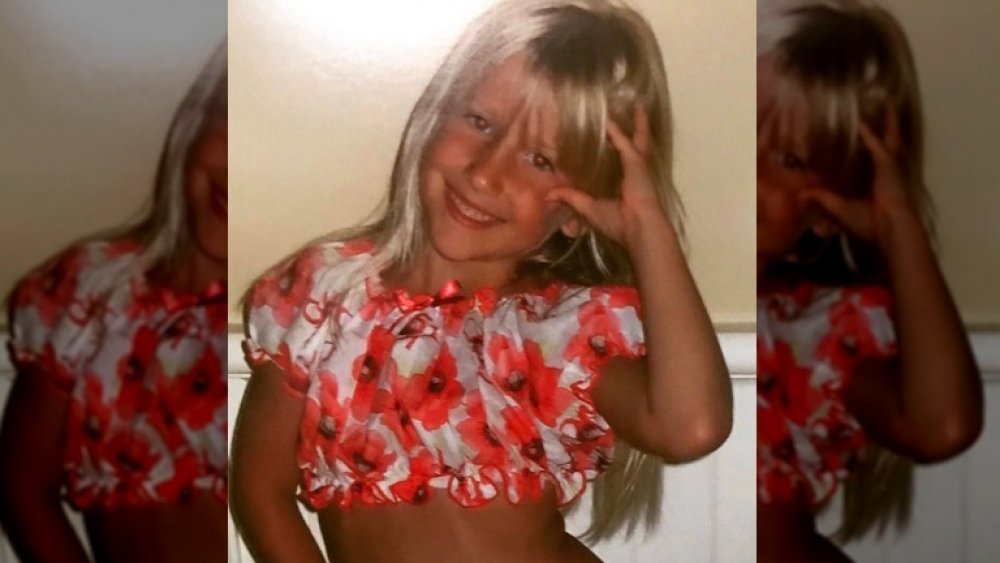 Savannah Chrisley as a young girl