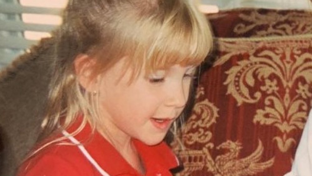 Savannah Chrisley as a young girl