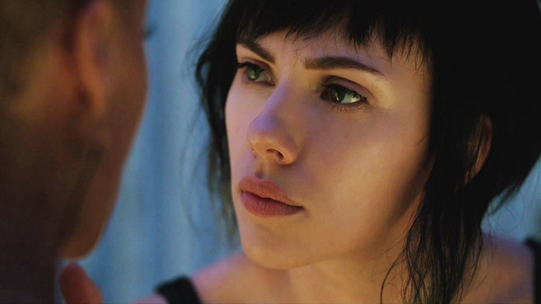 Scarlett Johansson in Ghost in the Shell