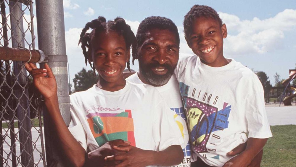 Venus, Richard, and Serena Williams in 1991