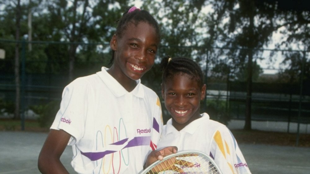 Venus and Serena Williams in 1992