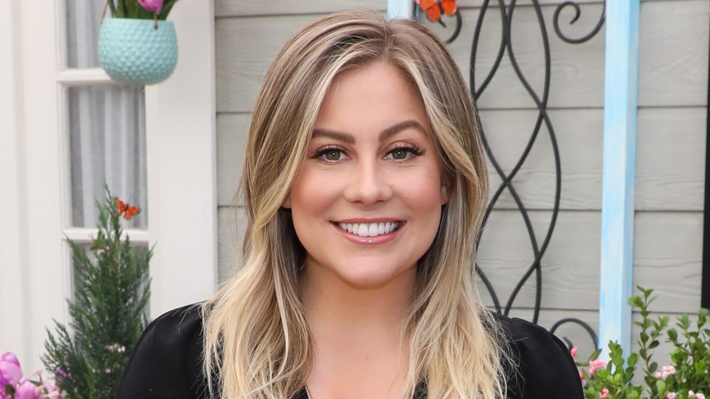 Shawn Johnson as an adult, close-up