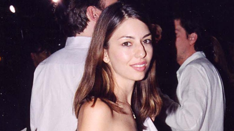 Sofia Coppola with shoulder-length hair