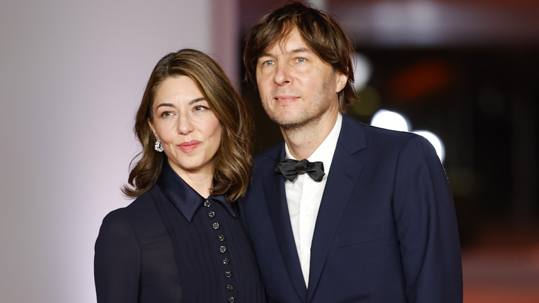 Sofia Coppola, Thomas Mars posing together