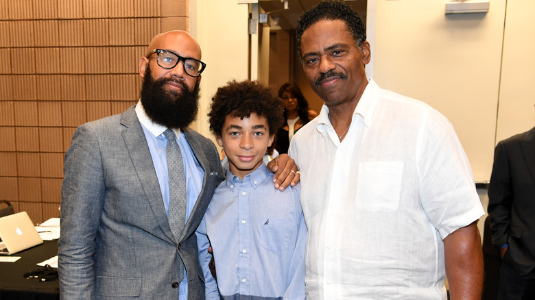 Julez Smith, Alan Ferguson, and Richard Lawson at Essence Festival in 2016