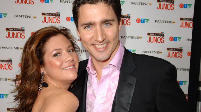 Sophie Grégoire and Justin Trudeau at 2006 event