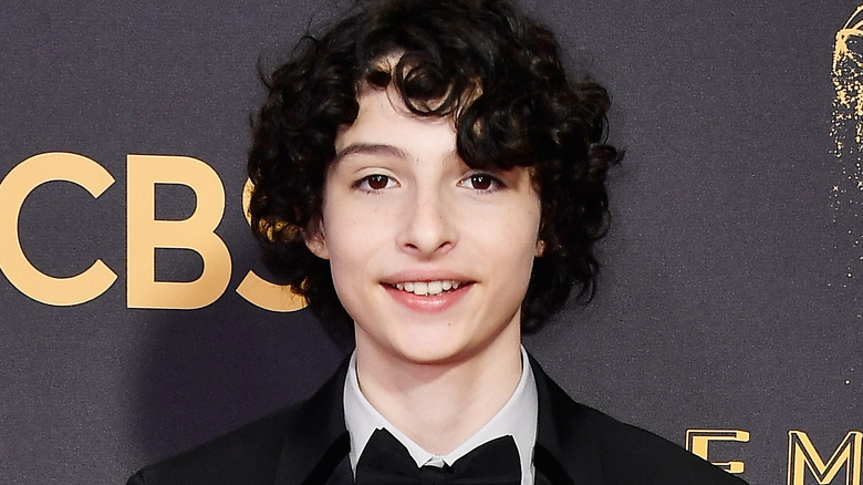 Finn Wolfhard smiling