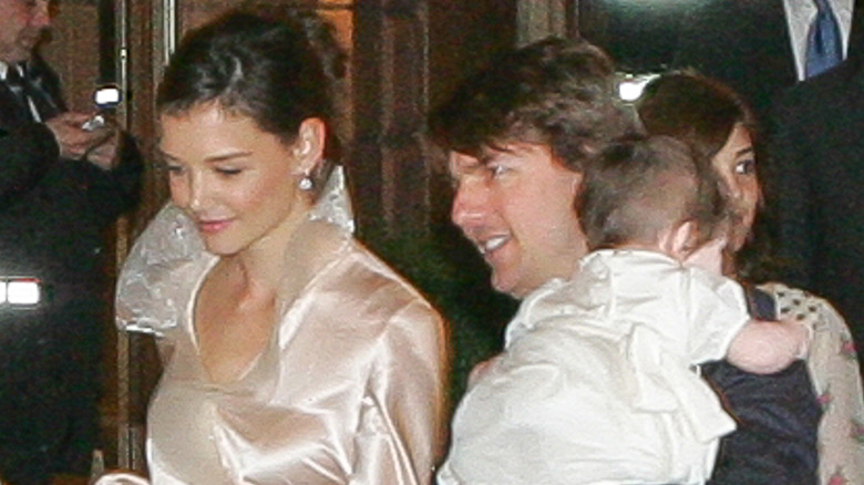 Tom Cruise and Katie Holmes Suri Cruise wedding day