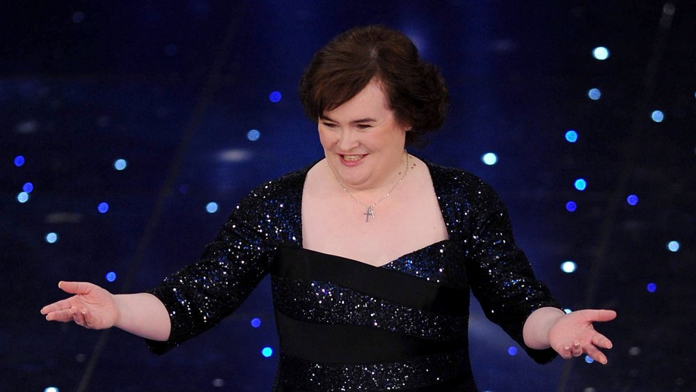 Susan Boyle on stage