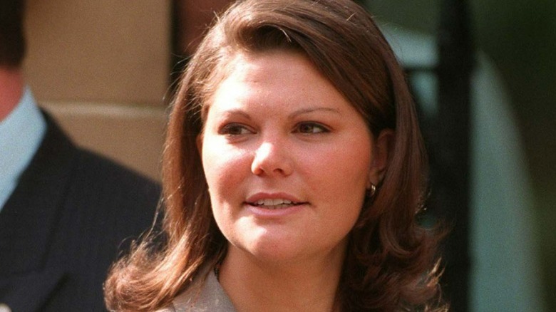 Crown Princess Victoria at christening