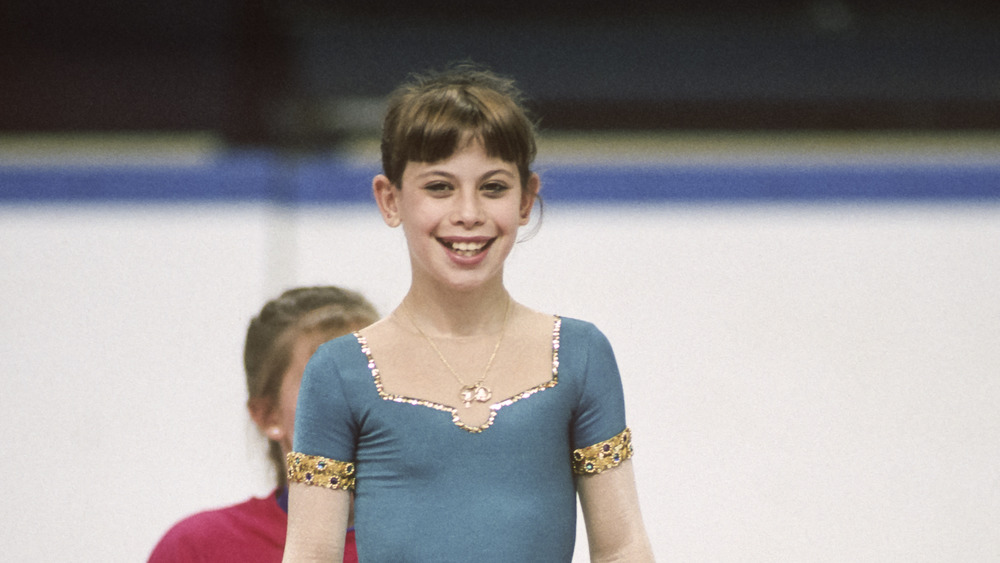 Tara Lipinski smiling